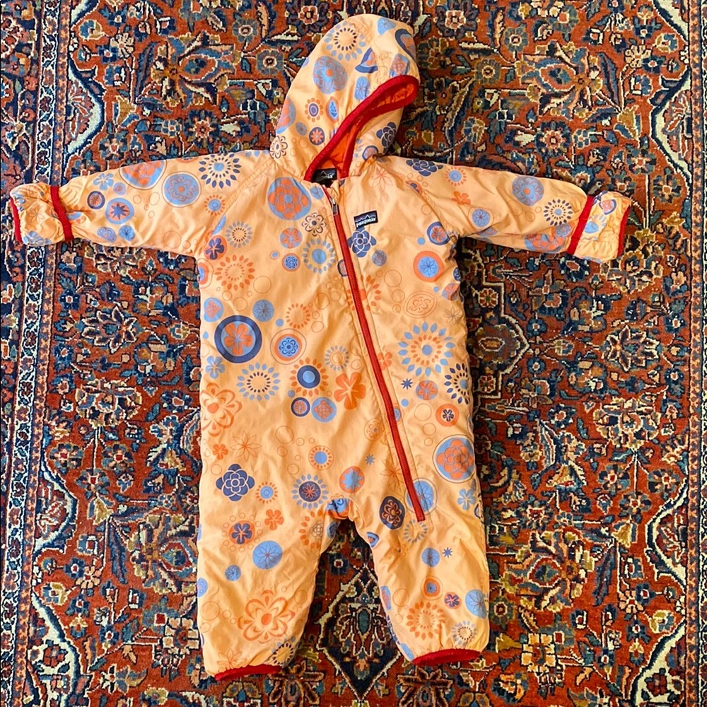 Patagonia insulated winter suit 12mo to 18mo